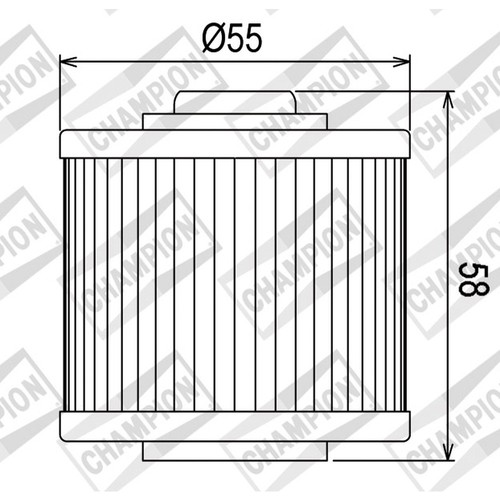 Oil filter champion cof045 for - oil,