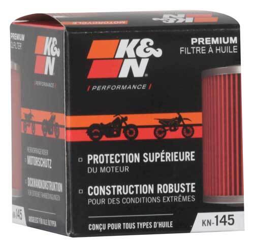 Oil filter with cartridge - k&n,