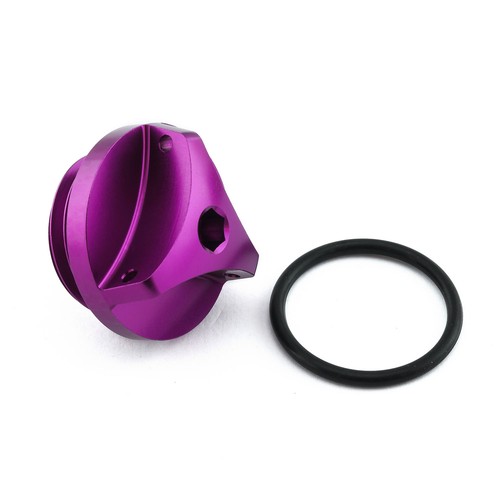 Aluminium oil filler cap - oil,