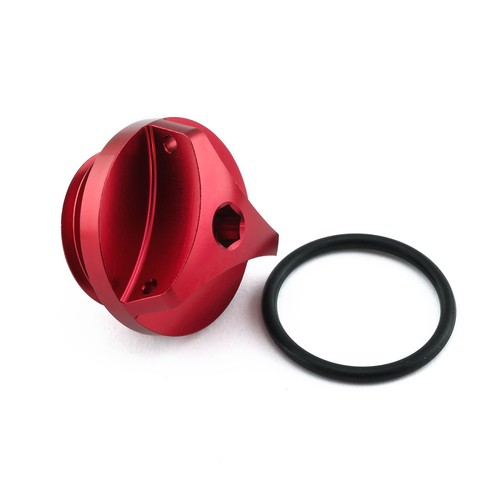 Aluminium oil filler - oil, cap