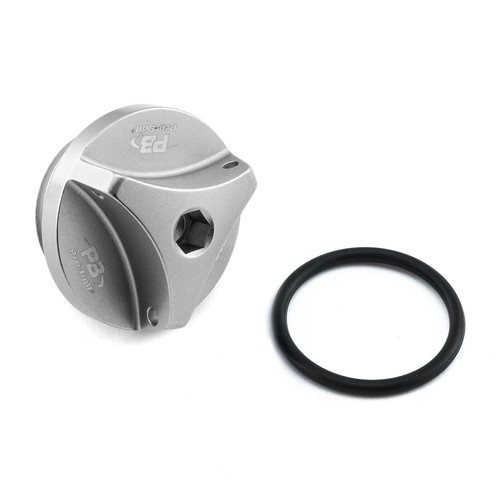Aluminium oil filler cap - oil,