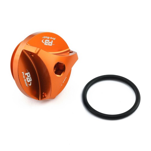 Aluminium oil filler cap - aluminium,